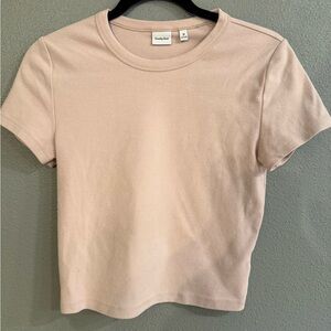 Sunday Best Baby Pink Short Sleeve Tee
